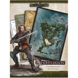 DSA5 Landkartenset Aventurien