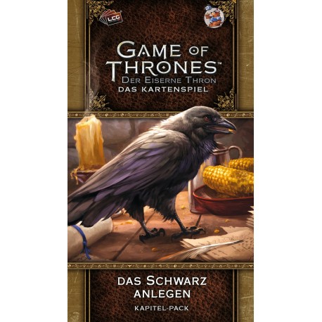 Game of Thrones AGoT Kartenspiel Der Eiserne Thron 2. Ed Das Schwarz anlegen Westeros 1