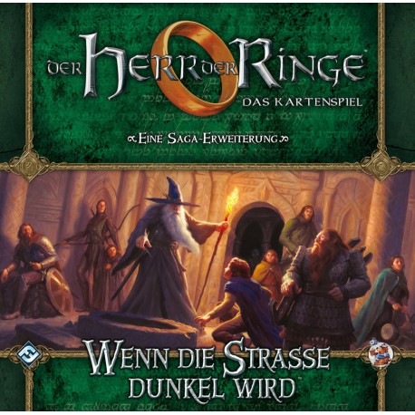 Herr der Ringe Kartenspiel Wenn die Strasse dunkel wird HDR-Saga Erweiterung 2