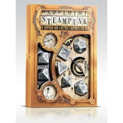 Metall Steampunk Dice Set (7)