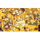 RPG Dice Translucent Polyhedral 7 Yellow