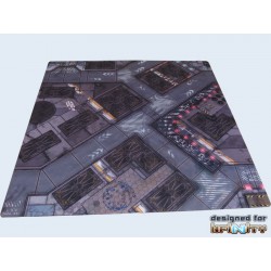 War Game BattleMat 48x48inch Infinity District 5