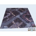 War Game BattleMat 48x48inch Infinity District 5