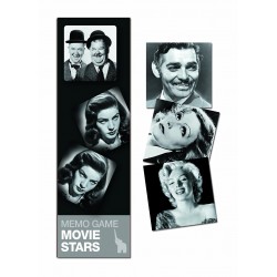 Movie Stars Memo Game