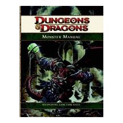 D&D Dungeons and Dragons Monster Manual 4th Ed. (HC)