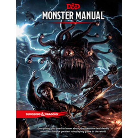 D&D Dungeons and Dragons Monster Manual RPG (Hardcover)