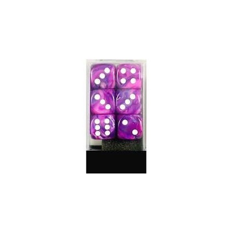 Würfelbox D6 groß purple
