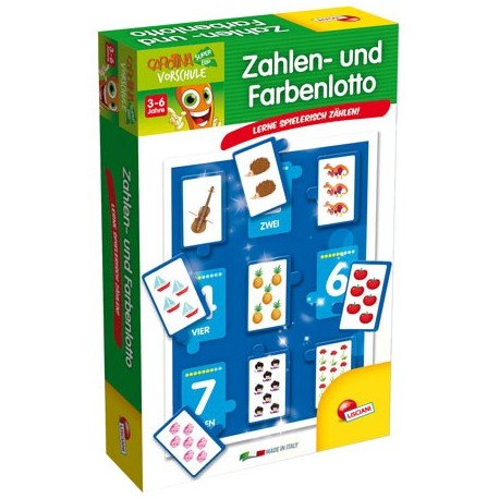 Zahlen und Farbenlotto