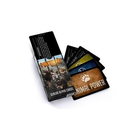 Mutant Year Zero Genlab Alpha Cards