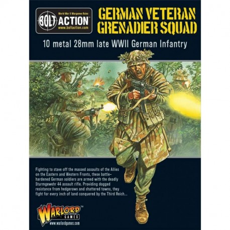 Bolt Action German Veteran Grenadier Squad