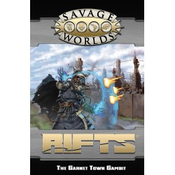 Savage World Rifts GM Screen and Garnet Town Gambit Adventure