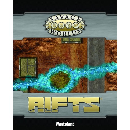 Savage World Rifts Map Wasteland Portal & Ley Line