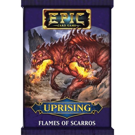 Epic Card Game Uprising Flames of Scarros