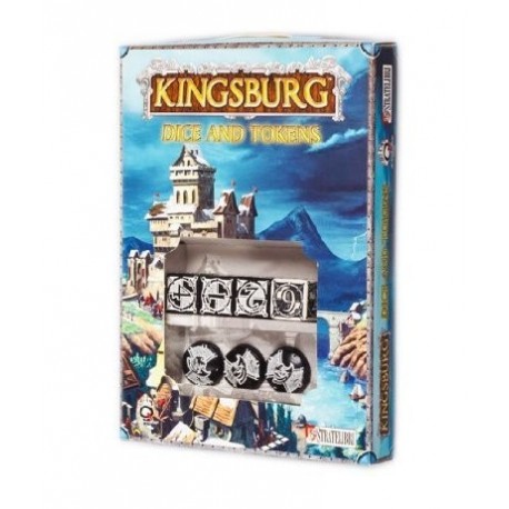 Kingsburg Würfelset Schwarz SKIN05