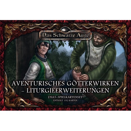 Das schwarze Auge DSA5 Spielkartenset Aventurisches Götterwirken Liturgieerweiterungen