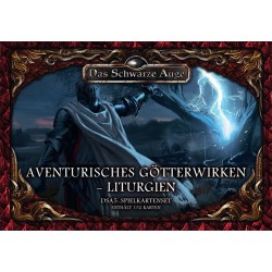 Das schwarze Auge DSA5 Spielkartenset Avenurisches Götterwirken Liturgien