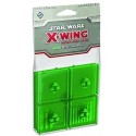 Star Wars X-Wing Bases green
