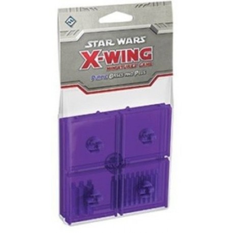 Star Wars X-Wing Bases purple