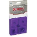 Star Wars X-Wing Bases purple