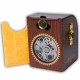 Deck Case Gears Steampunk Wooden