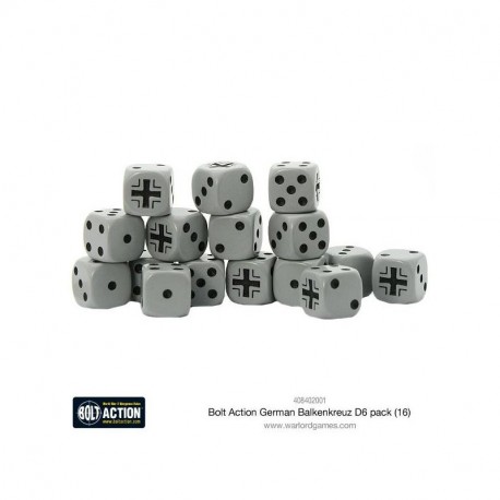 Bolt Action German Balkenkreuz Dice