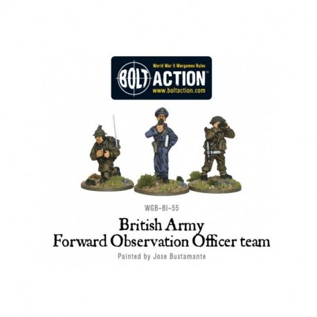 Bolt Action British Army FOO team