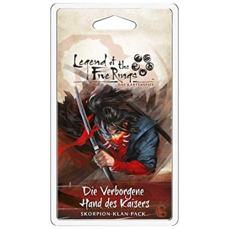 L5R: LCG - Die Verborgene Hand des Kaisers • Skorpion-Klan-Pack DE