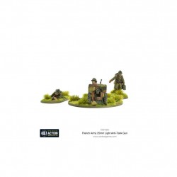 Bolt Action French Army 25mm Light Anti-Tank Gun