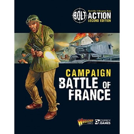 BA Battle of France Campaign Book + Cpt Pierre Bilotte Promo Figur