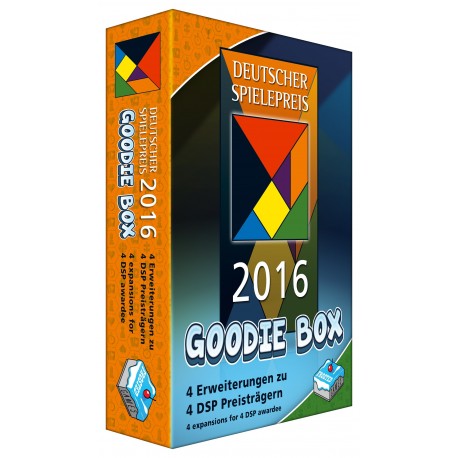 Deutscher Spielepreis 2016 Goodie Box