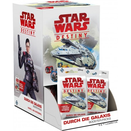 Star Wars Destiny Durch die Galaxis Booster (36er-Display) DE