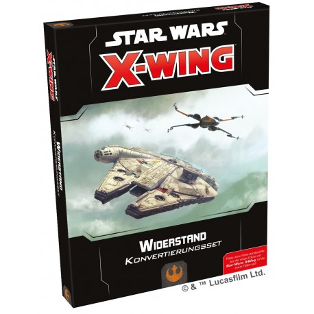Star Wars X-Wing 2.Ed. Widerstand Konvertierungsset DE