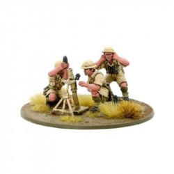 Bolt Action 8th Army Medium Mortar Team