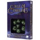 Dice Set Call of Cthulhu 7th Edition Schwarz & Grün