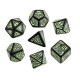 Dice Set Call of Cthulhu 7th Edition Schwarz & Grün