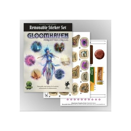 Gloomhaven Removable Sticker Set Forgotten Circles