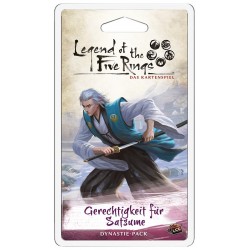 Legend of the 5 rings L5R LCG Gerechtigkeit für Satsume DynastiePack (Erbfolge Zyklus-3)