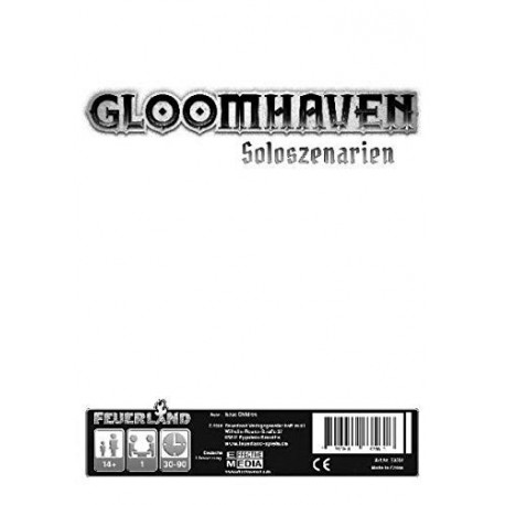 Gloomhaven Solo-Szenarien Erweiterung DE