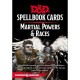 Dungeons & Dragons Spellbook Cards Martial Powers & Races Deck