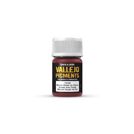 Vallejo Pigment Brown Iron Oxide 30ml VA73108