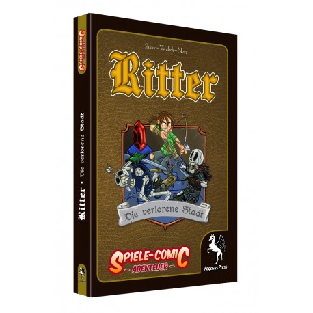 Spiele Comic Abenteuer Ritter Die verlorene Stadt Hardcover DE