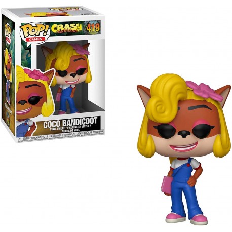 Funko POP! Crash Bandicoot Coco Vinylfigur 10 cm