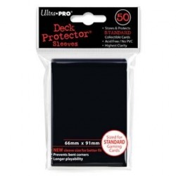 Standard Deck Sleeves Black