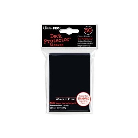 Standard Deck Sleeves Black