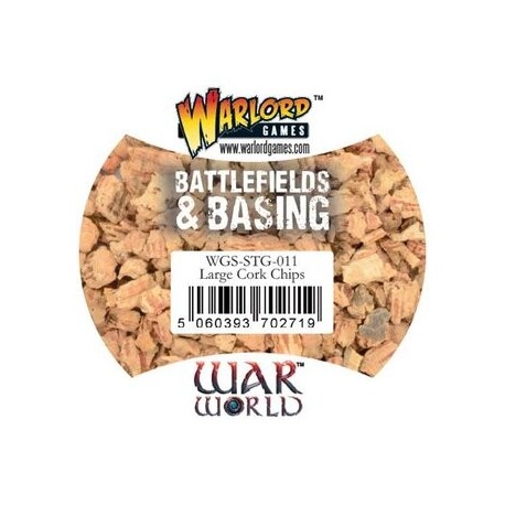 Battelfields & Basing Large Cork Chips 500ml