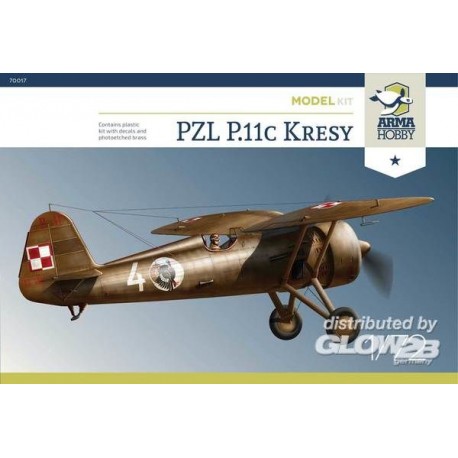 PZL P.11c "Kresy" Model Kit 
