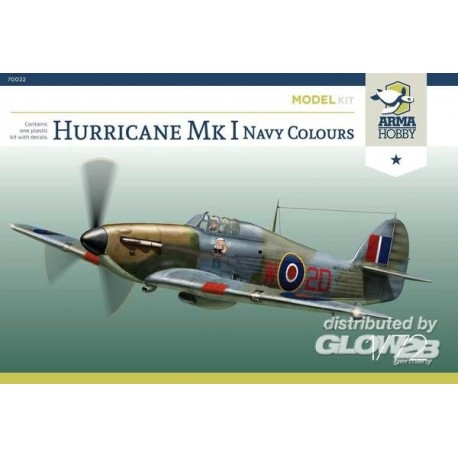 Hurricane Mk I Navy Colours Model Kit 