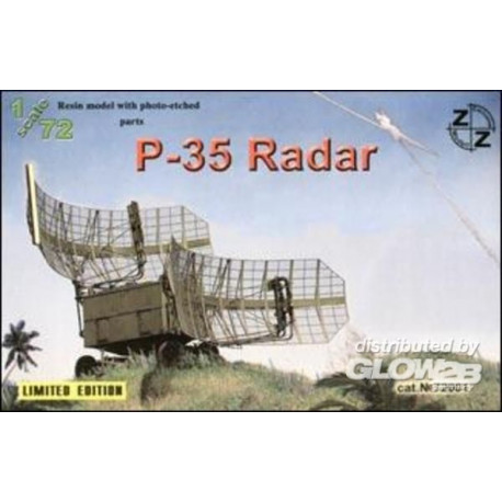 P-35 Soviet radar, resin/pe 