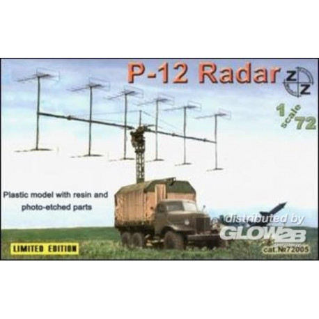 P-12 Soviet radar vehicle 