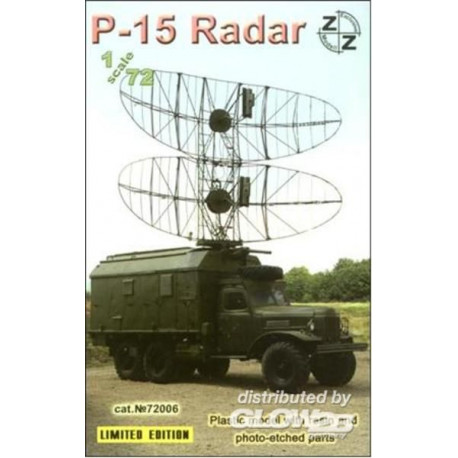 P-15 Soviet radar vehicle 